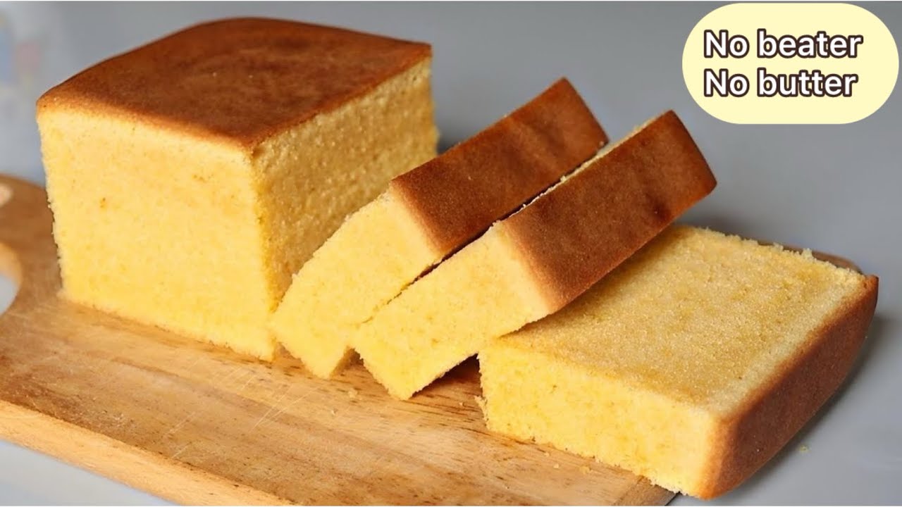 The BEST butter cake | Without butter | Sponge cake