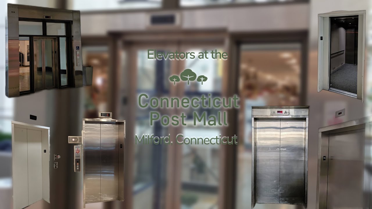 All of the Elevators at Connecticut Post Mall, Milford CT.
