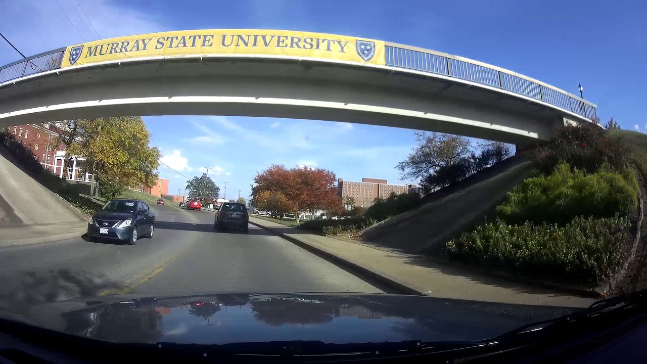 driving around Murray, Kentucky State