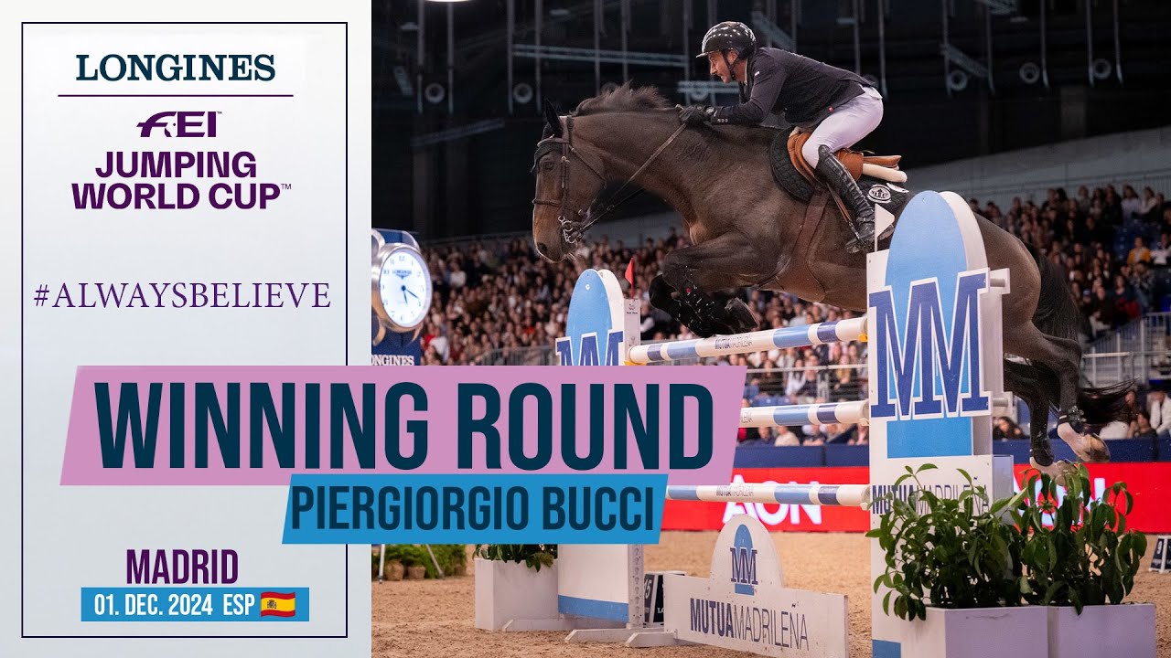 🏆 Leap to Glory: Bucci Takes First Place! | Longines FEI Jumping World Cup&trade; Madrid