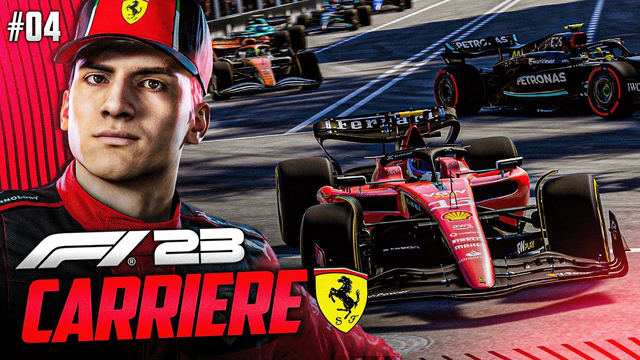 F1 23 Carrière IDREAU #04 : SUR LA LIGNE AU DERNIER TOUR ?!