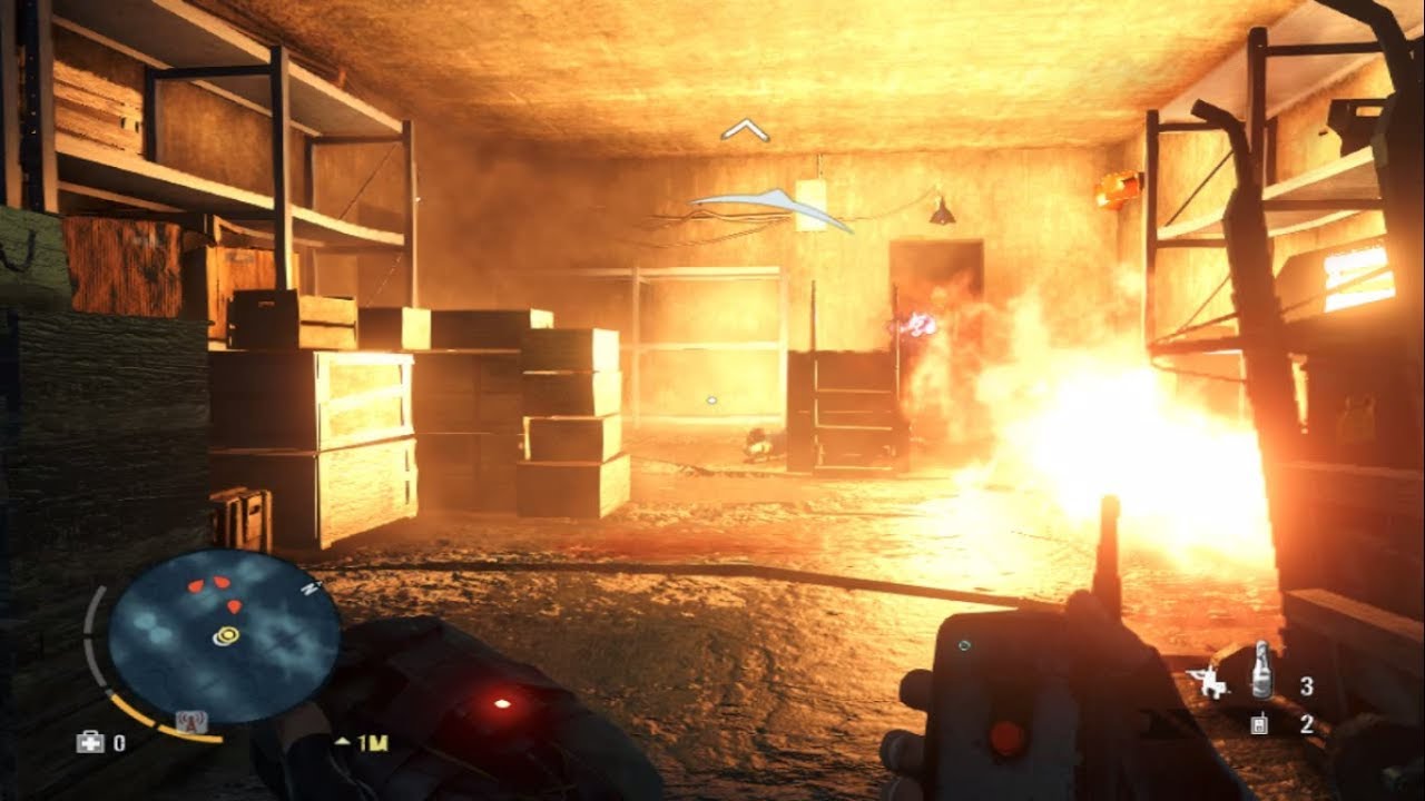 farcry 3 - Breach The Bunker & Enter In,Get  Topside To The Satellite Dish & Place Explosive...