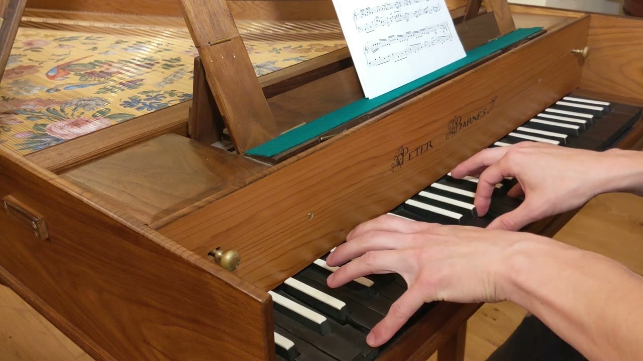 Handel - Allemande D minor HMV 437 - Mr Bellicanta: harpsichord