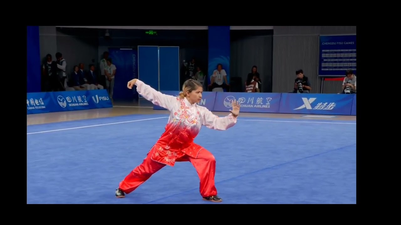 FISU 2023 female taiji quan | Junu shyanbo lama | Nepal |