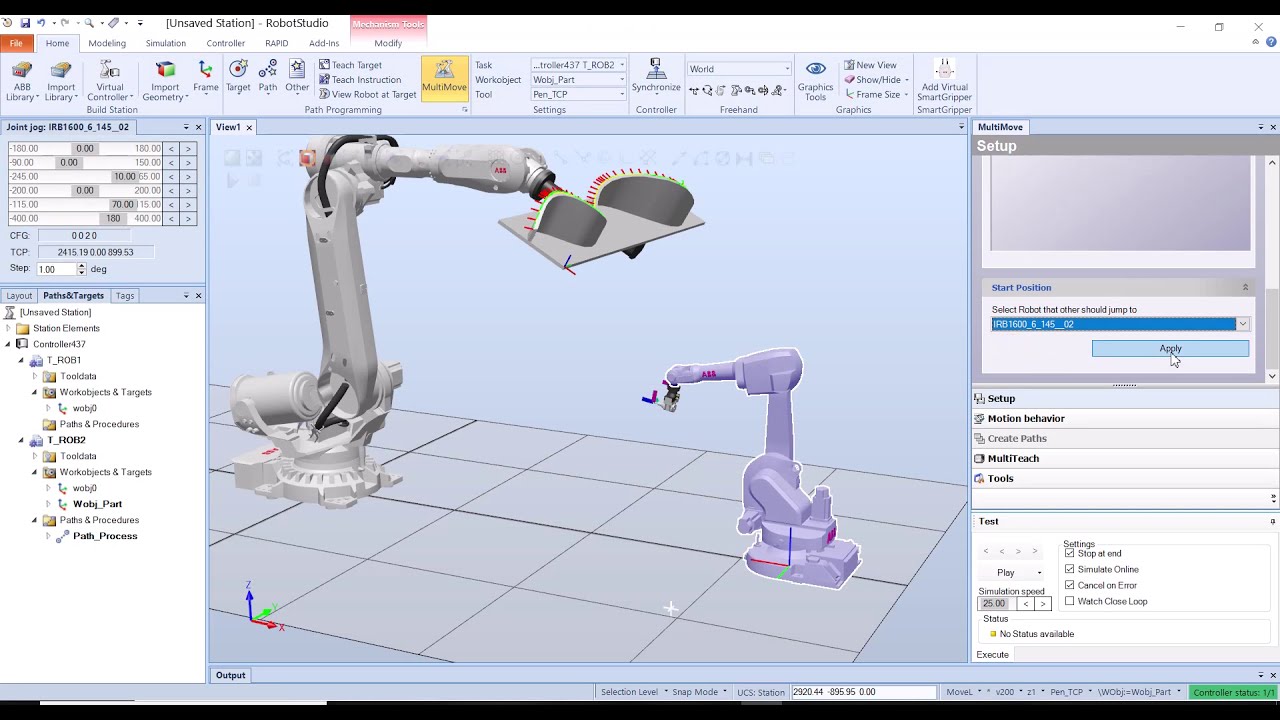 How to Create MultiMove Robot System_Part 1