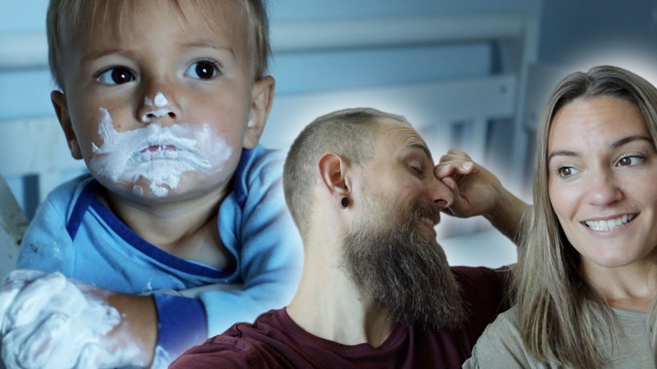 HE MADE A MESS!!!