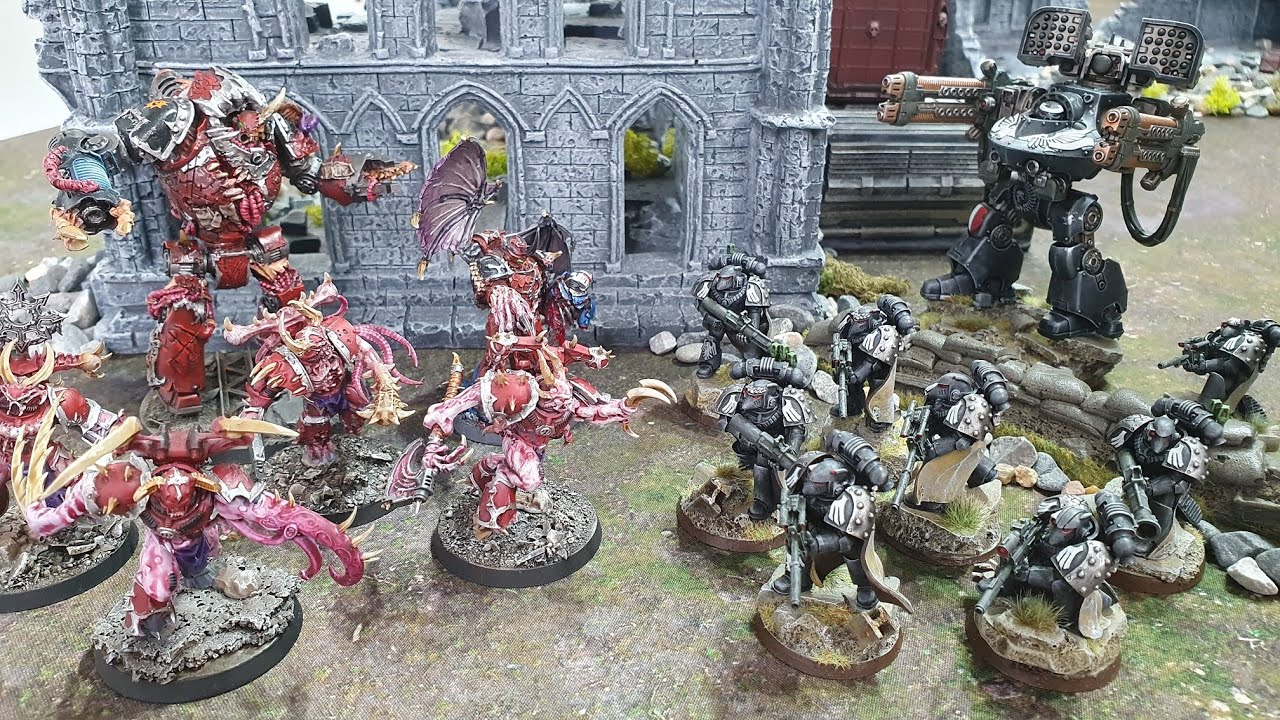 Raven Guard vs Word Bearers, Warhammer Horus Heresy battle report