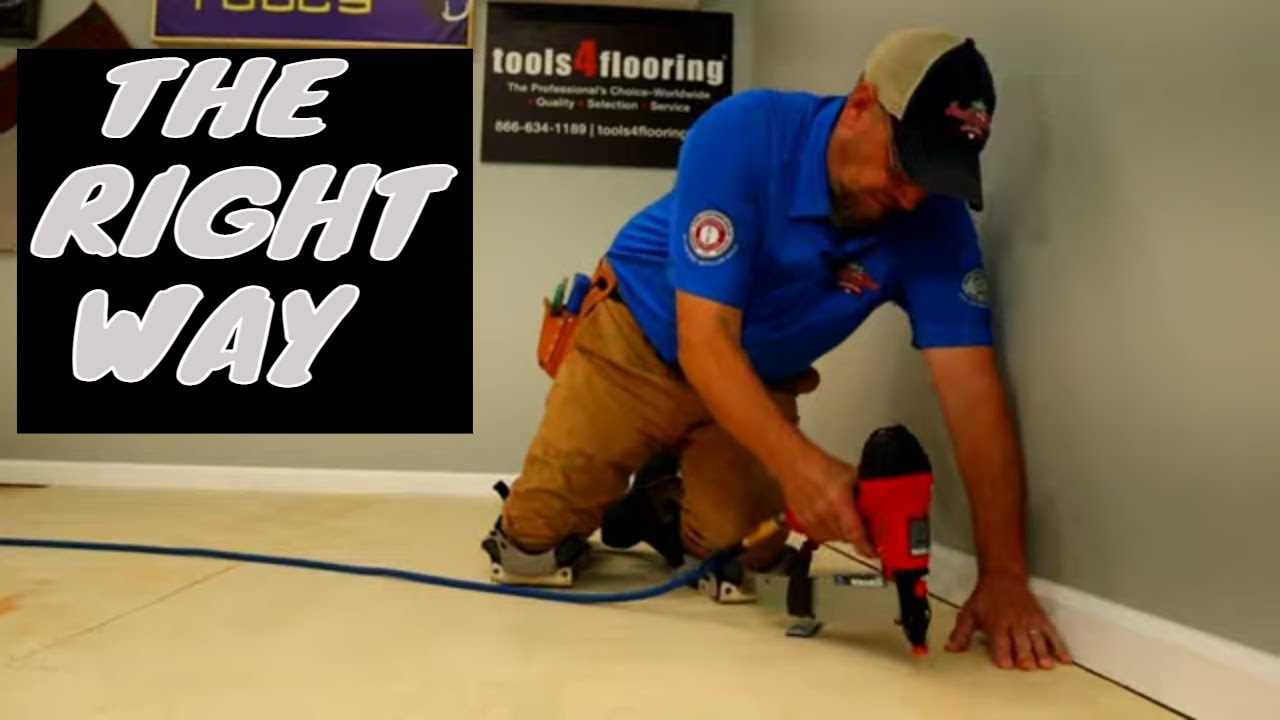 HOW TO FASTEN UNDERLAYMENT TO SUBFLOOR