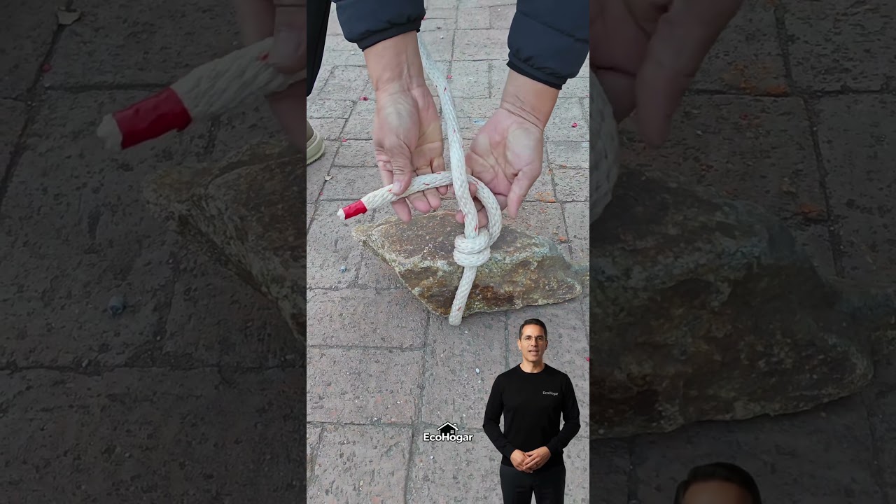 Domina el Nudo de Anclaje m&aacute;s Fuerte del Mundo para Emergencias #nudos #diy #tips