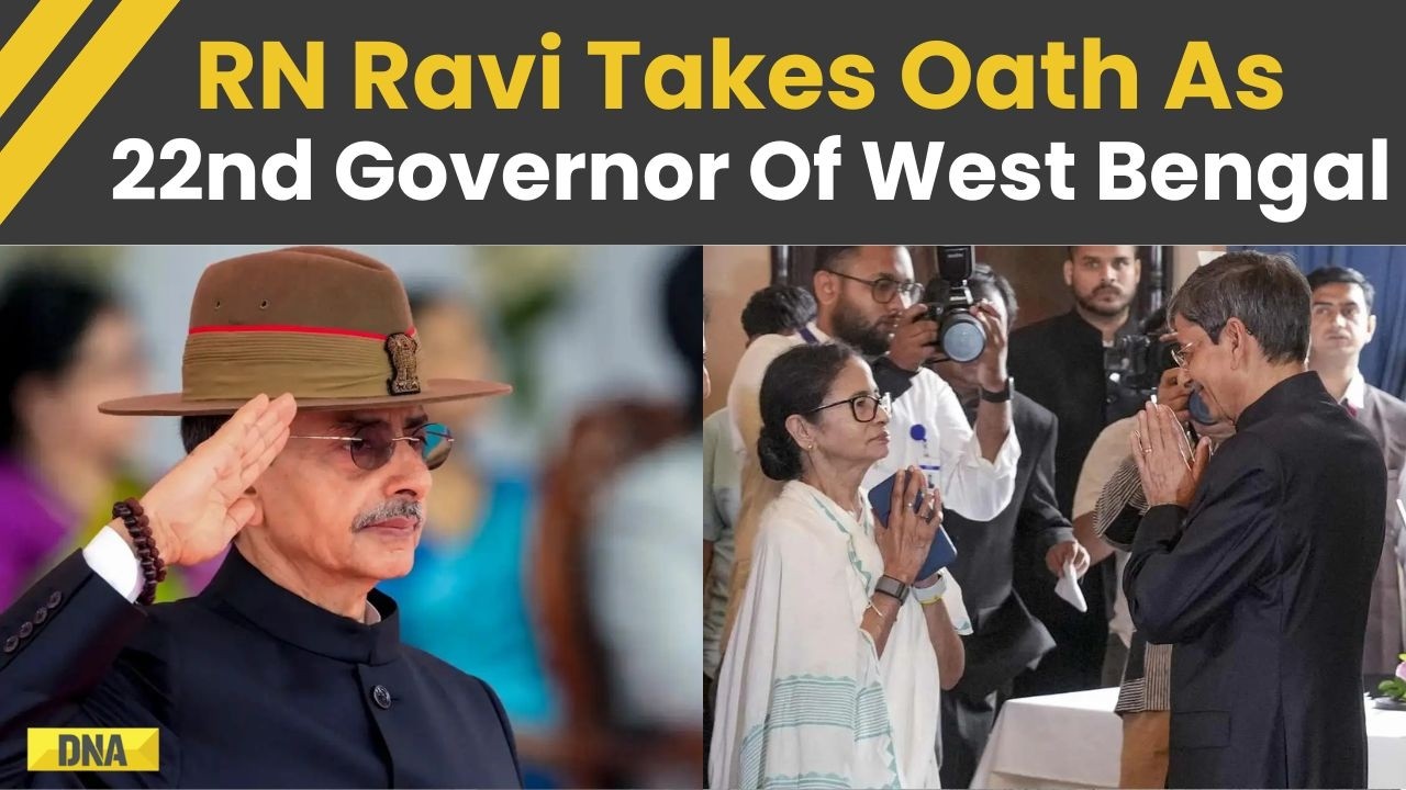 West Bengal News: RN Ravi Takes Oath As 22nd Governor Of West Bengal At Lok Bhavan | Mamata Banerjee