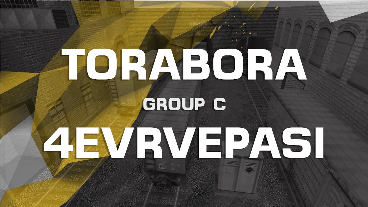 ✔️ TORABORA vs ✔️ 4ERVEPASI de_train GROUP-C [GIZMOCUP СХОДКА 2023] ЕКБ CS 1.6 @keychegg