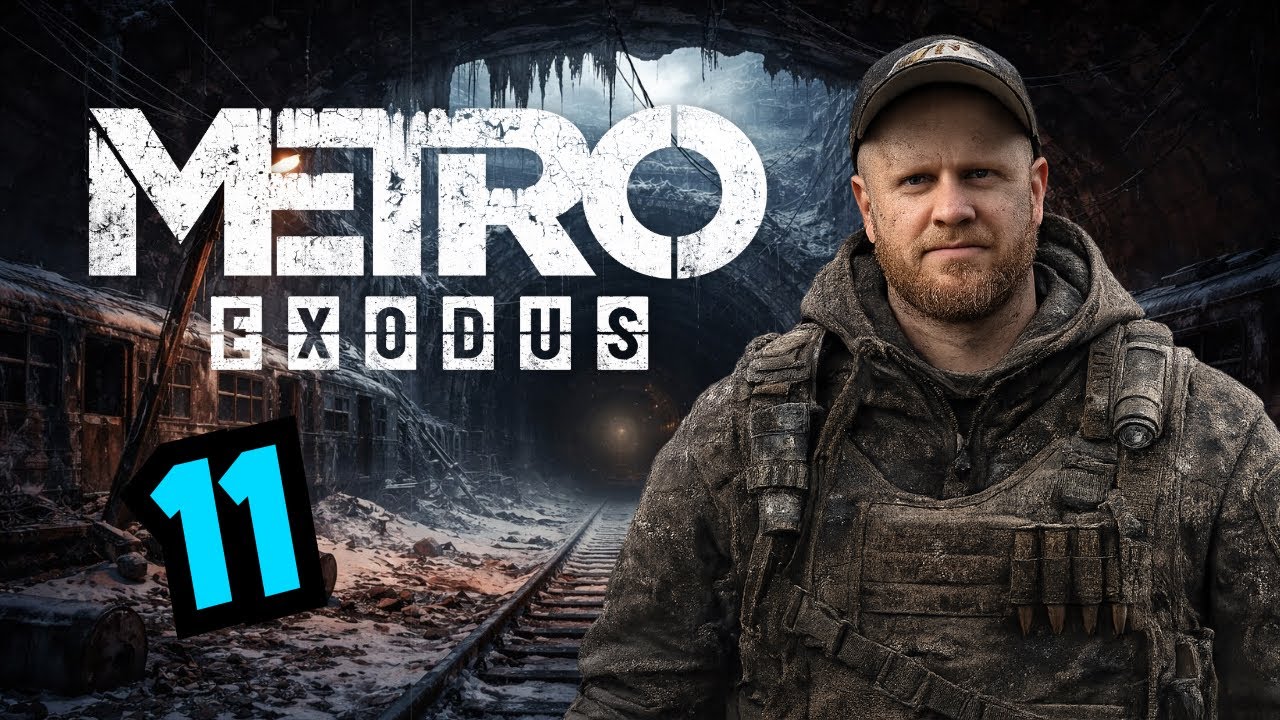 METRO EXODUS | Part 11 | ČERN&Yacute; EASTER EGG | Z&aacute;znam streamu (11.11.2025)