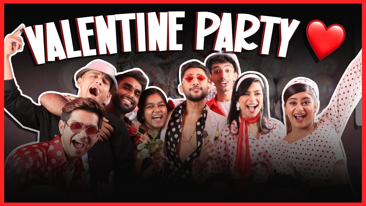 Atrangz Valentine Party Vlog ❤️😍