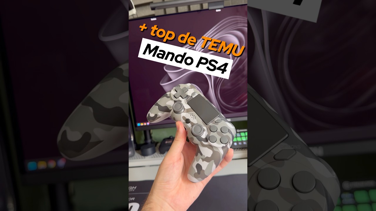 El mando de PS4 m&aacute;s ideal para tu @temu_spain✅👀 Descuento exclusivo: 🔍 dwe5368 en la barra de b&uacute;sq