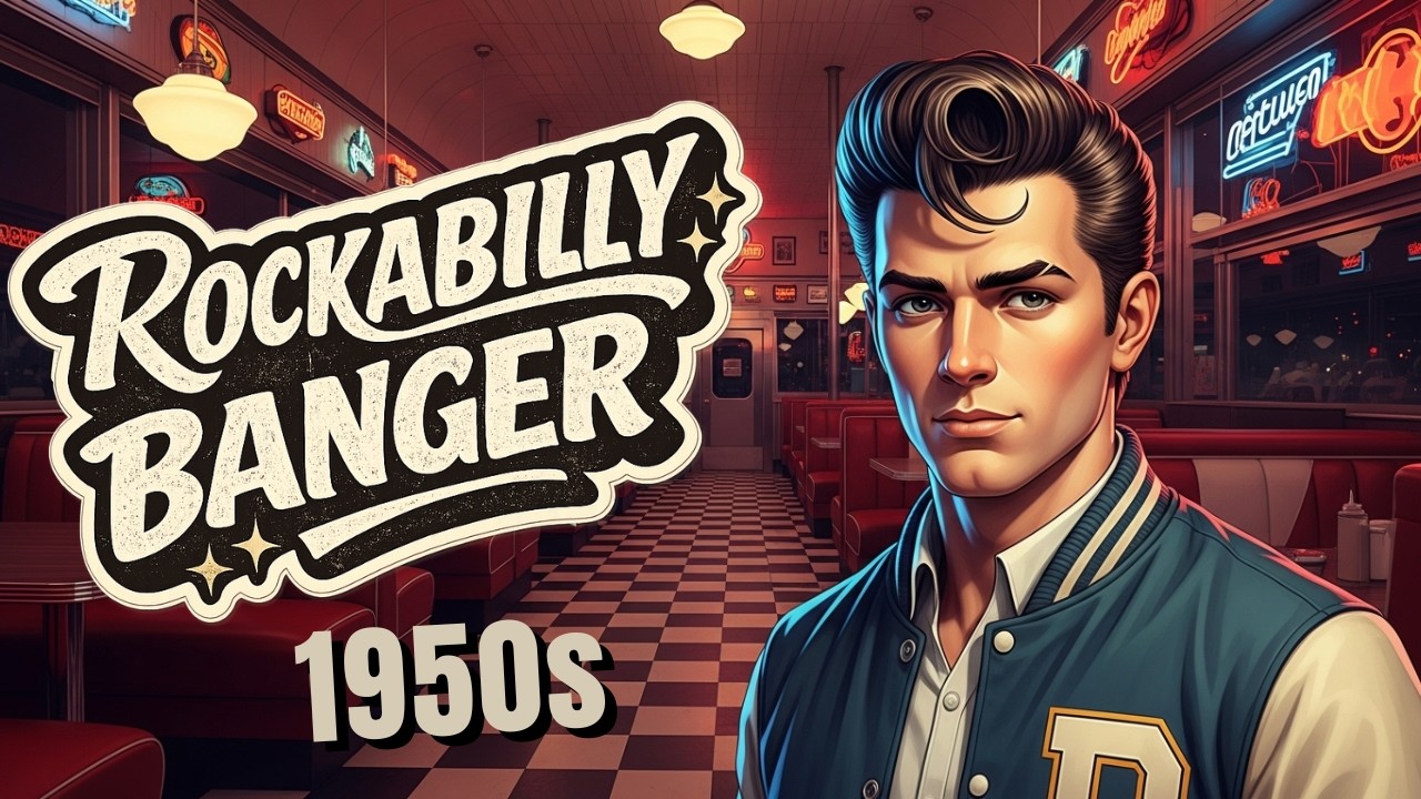 COOL 1950s ROCKABILLY BANGER 🎶 - LETTERMAN ROCK - VARSITY JACKET ROCK & ROLL! 🎶