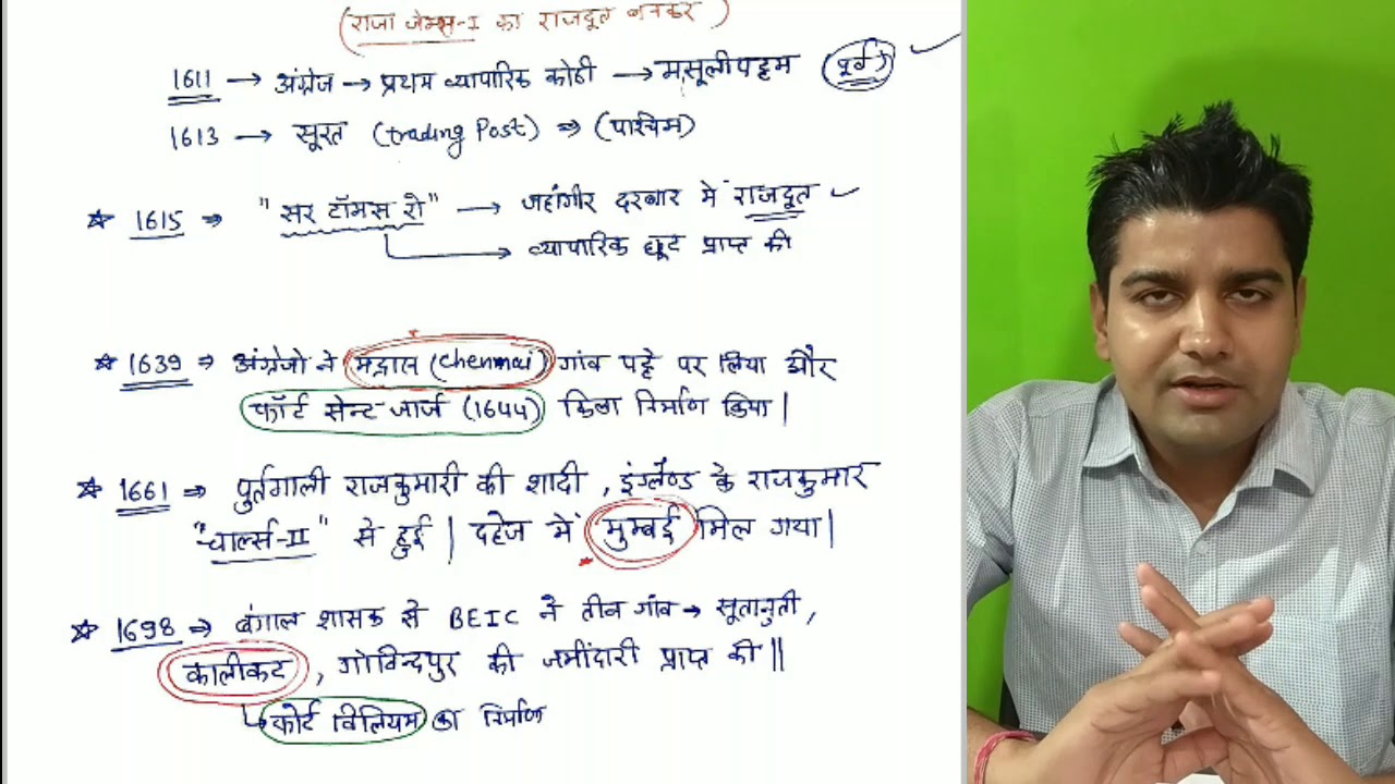 आधुनिक भारत का इतिहास पार्ट 02 modern indian history crash course part 02