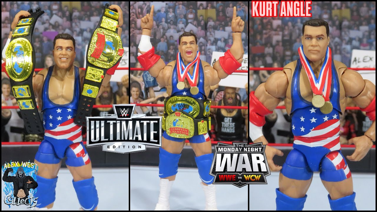 WWE Mattel Walmart Эксклюзив Monday Night Wars Ultimate Edition Курт Энгл!