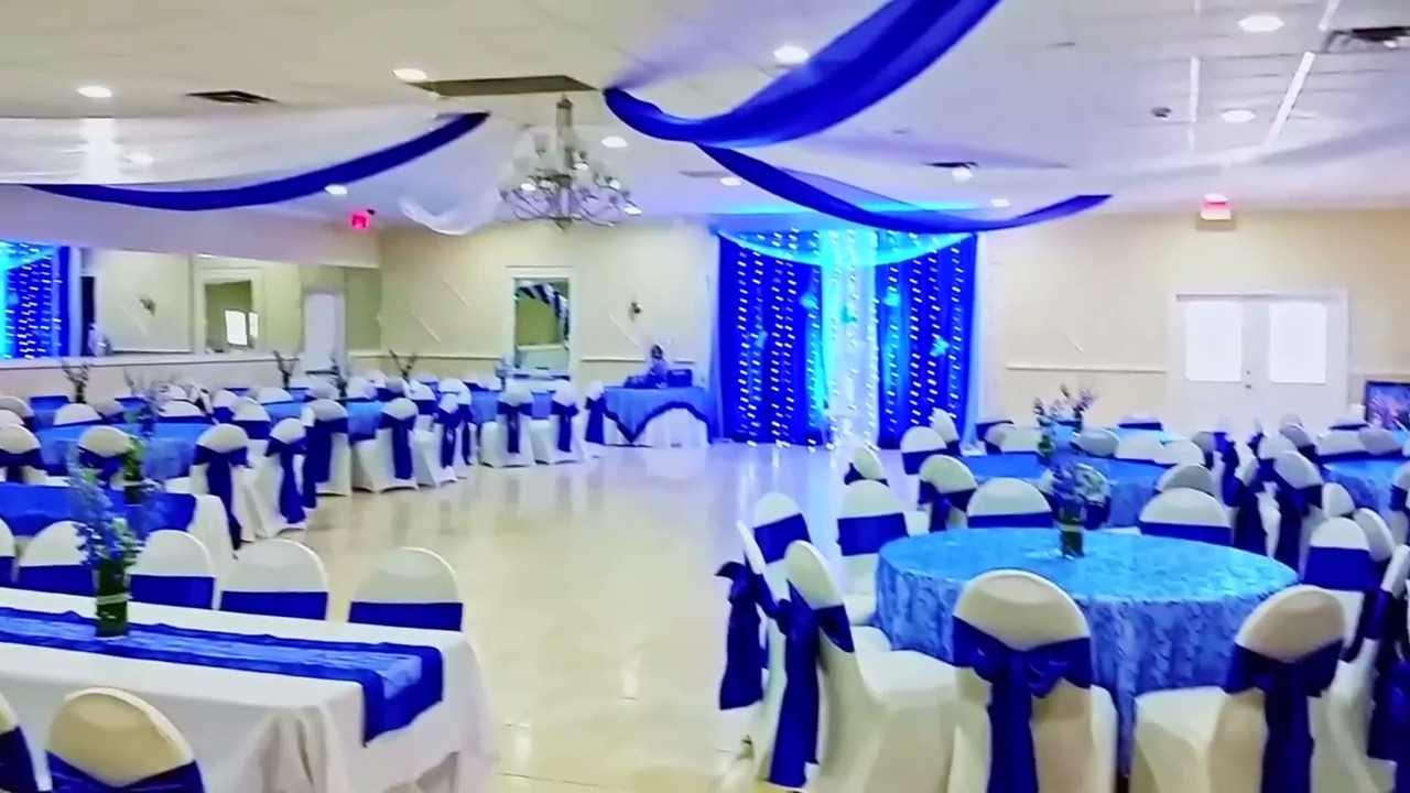 DECORACION DE 15 AÑOS COLOR AZUL REY!