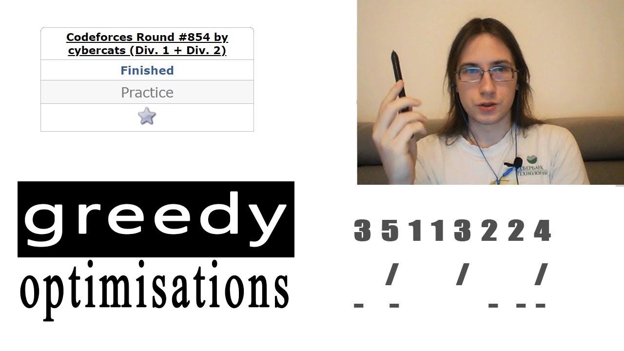 Codeforces Round #854 by cybercats F – Greedy Simplifications