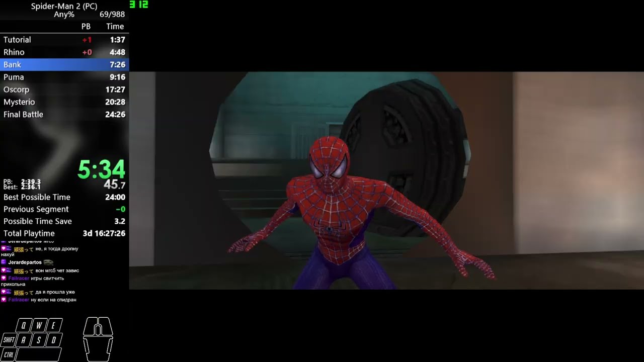 Spider-Man 2 Any% Speedrun In 24:09