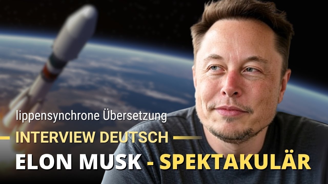 Elon Musk DEUTSCH: Neues spektakuläres Interview: KI, xAI, Tesla & die Zukunft der Menschheit