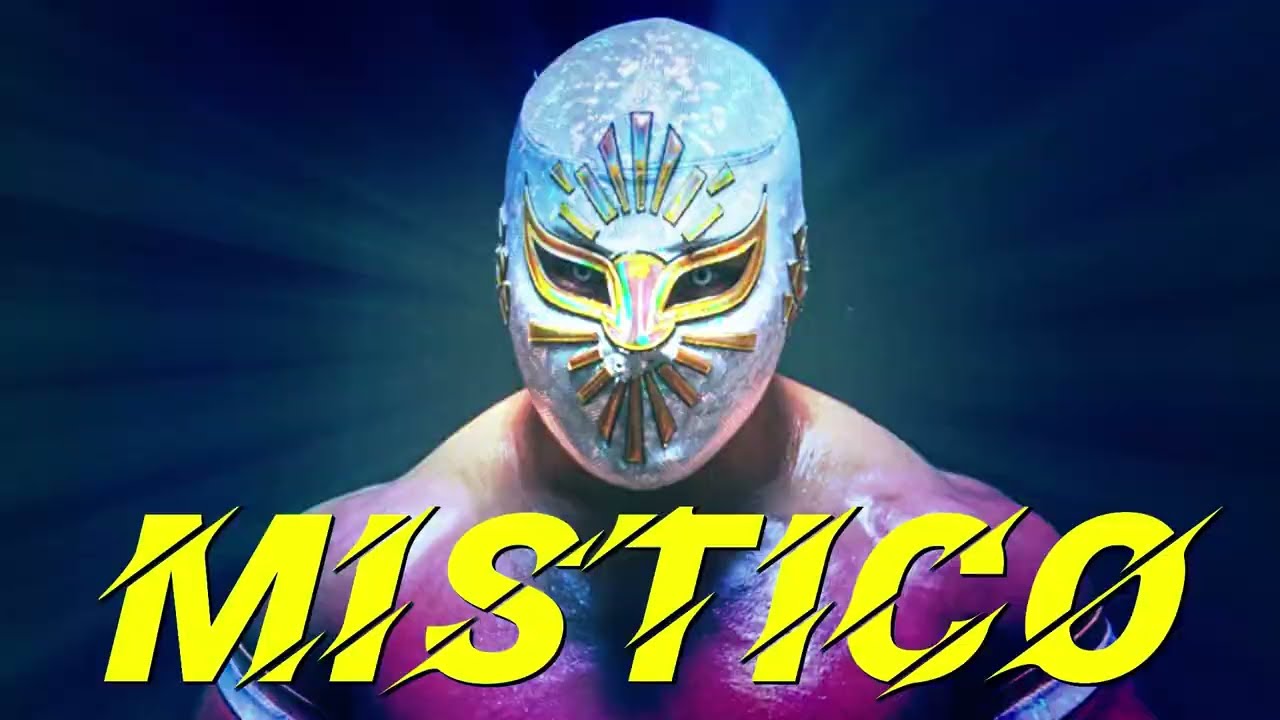 Místico Takes Down Alberto El Patron #wwe2k24 #cmll #cmllluchalibre #wrestling #mistico #luchalibre