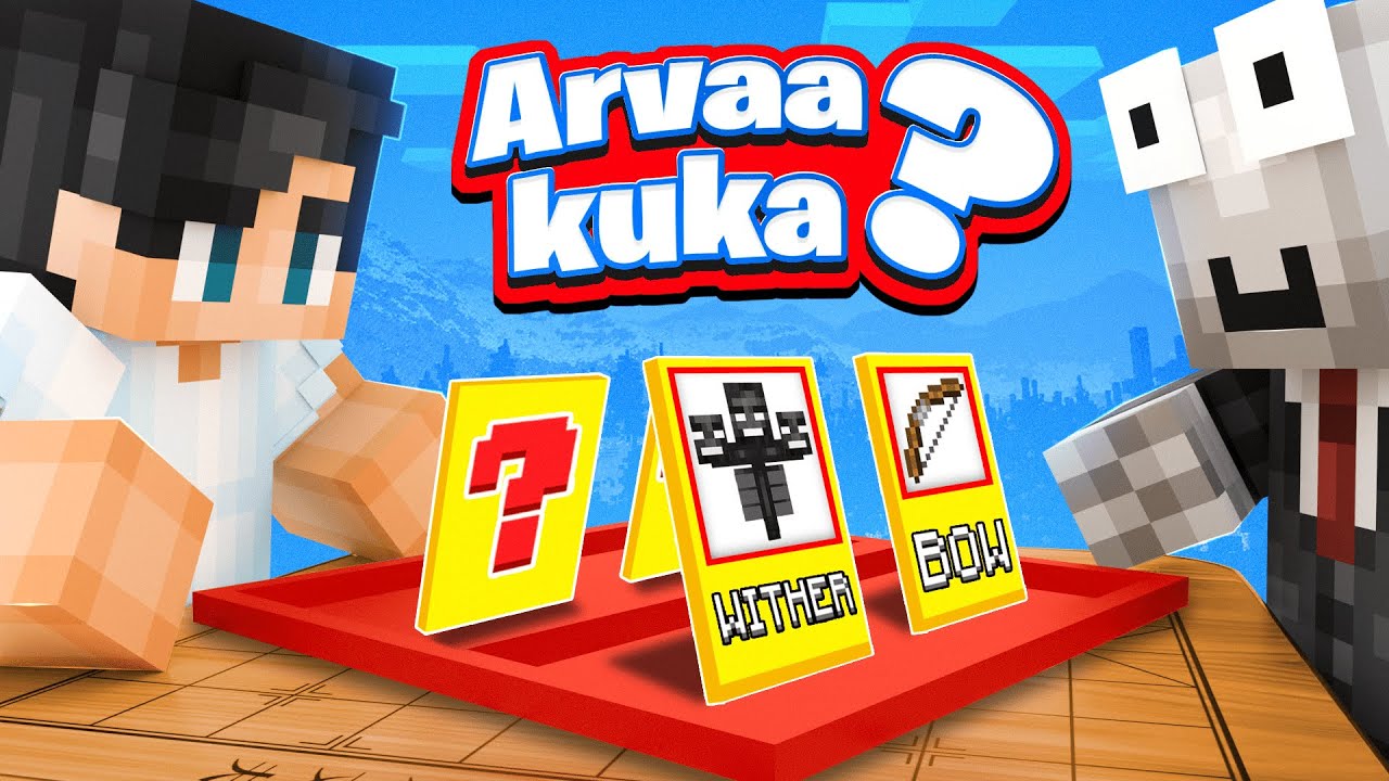Arvaa Kuka? HAASTE w/ Jyksedi & Applezzi