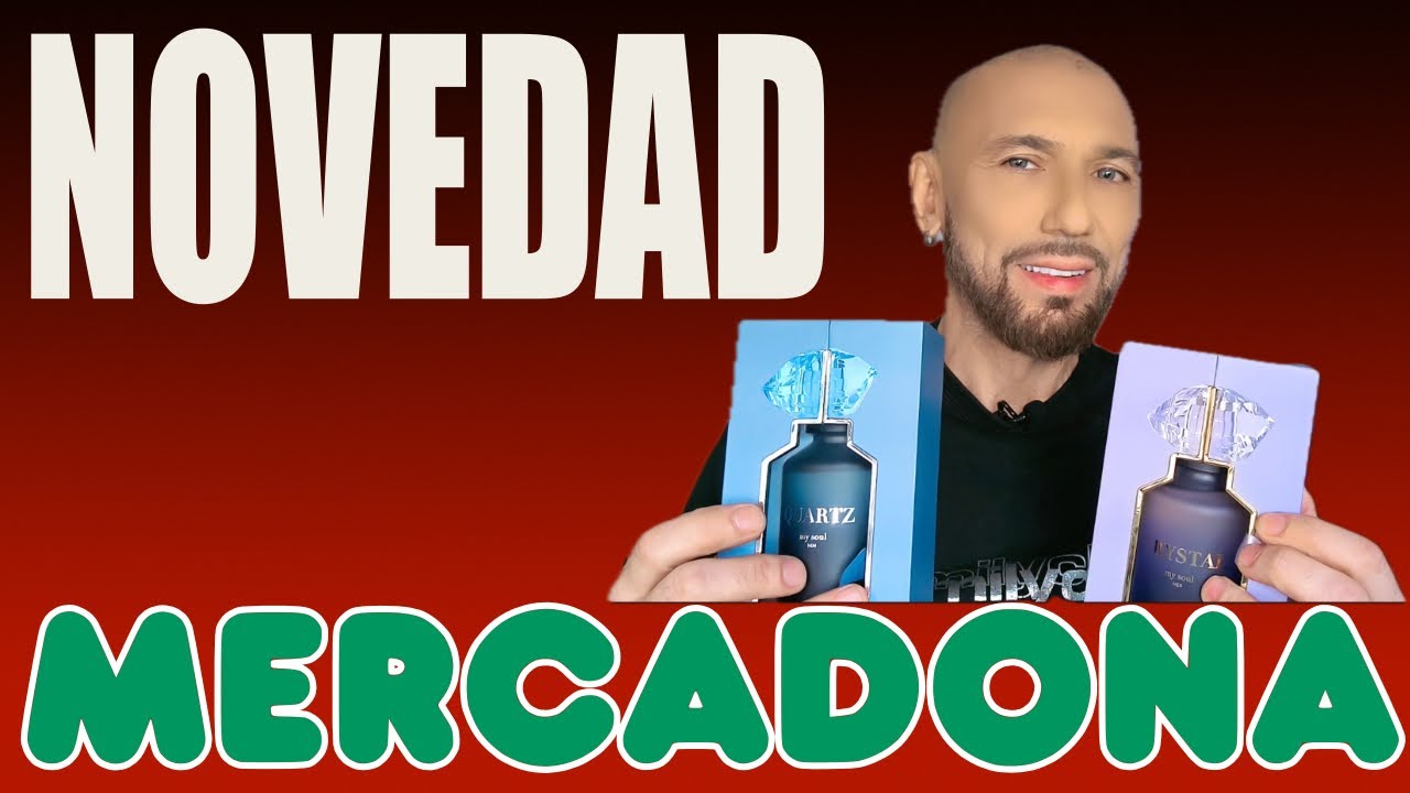 ✨ NOVEDAD en Mercadona: nuevos perfumes Quartz, Crystal, Sakai, Labuan y Celestial Night 💎