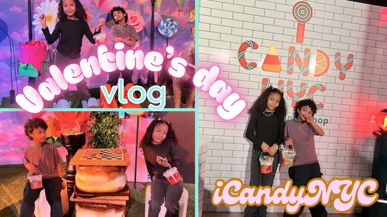 Family Date Night at iCandyNYC! VALENTINES DAY FUN! 💝