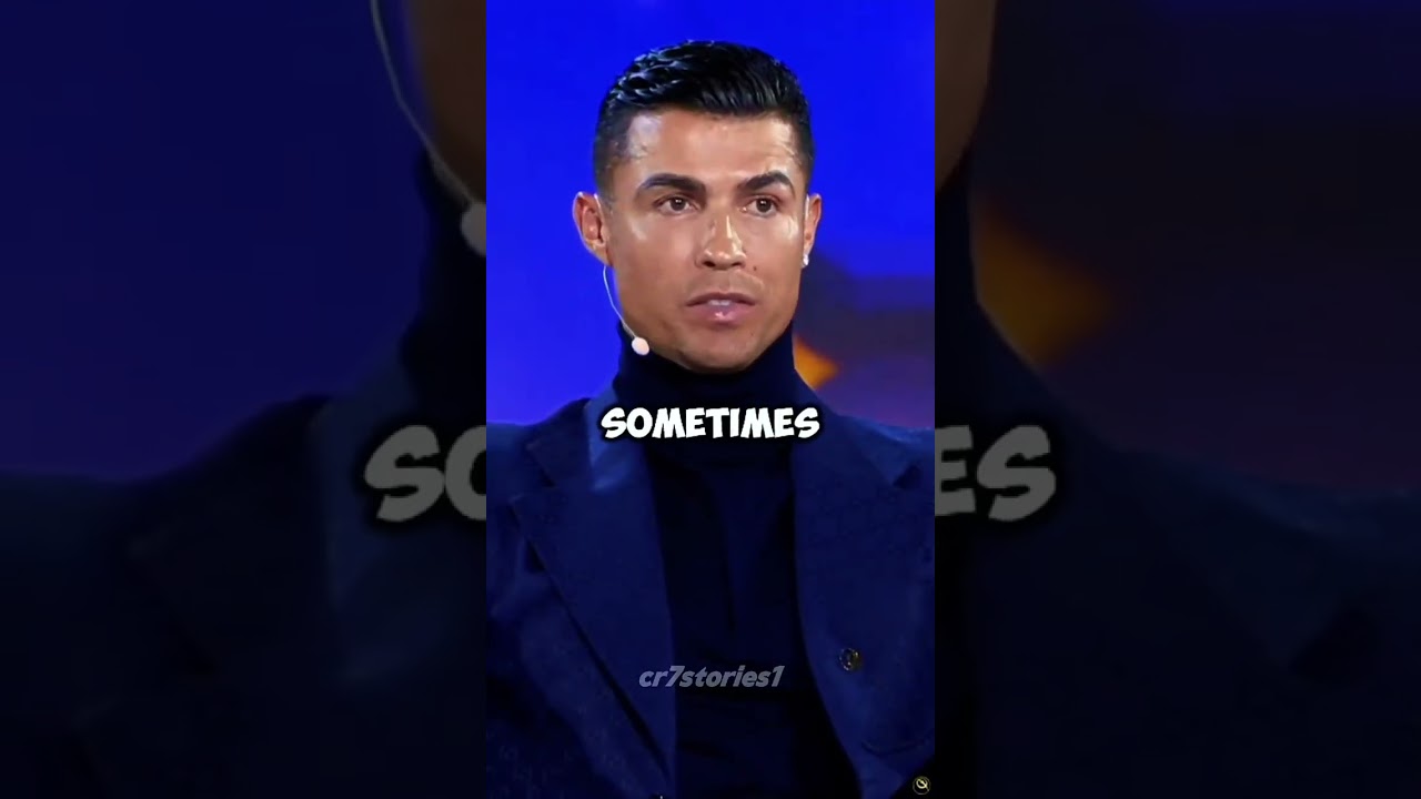 why Ronaldo really always help the people