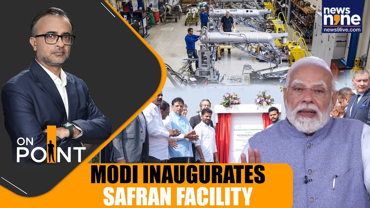 PM Modi Launches Safran Engine Facility | India’s Biggest Aviation MRO Breakthrough | ON POINT