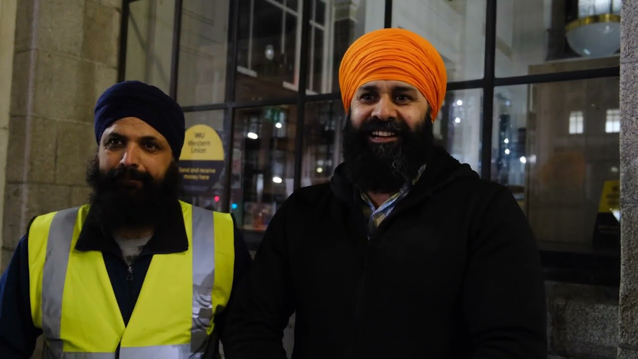 Dublin's Sikh community hand out free food twice a week