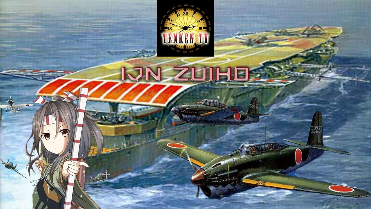 [TenkenTV] IJN Zuiho Удача феникса. [World of Warships]