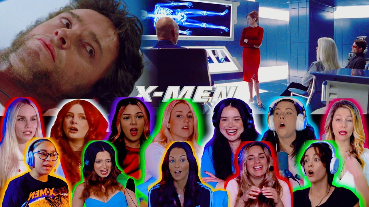 MCU Girls React To THE X-MEN LEARN ABOUT WOLVERINE ABILITIES | X-Men Movie Reactions Mashup