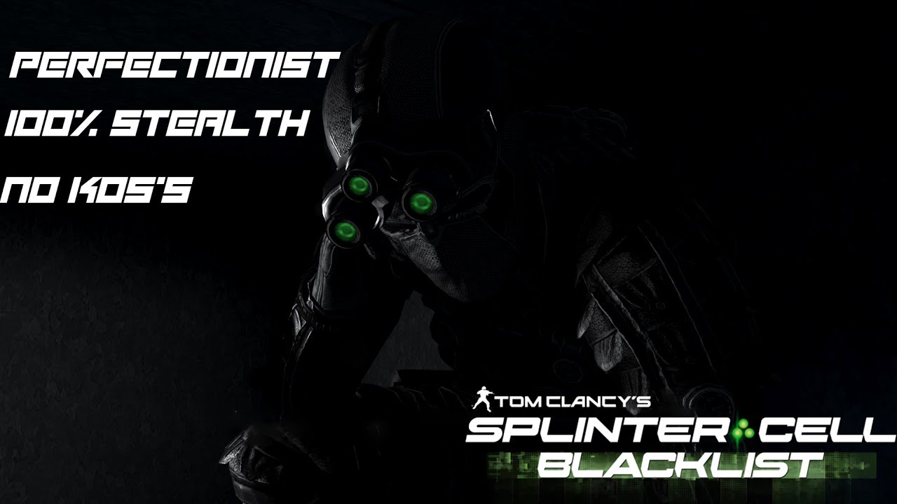 Splinter Cell Blacklist- Ghost 100% -Site F Denver USA PC (2023)