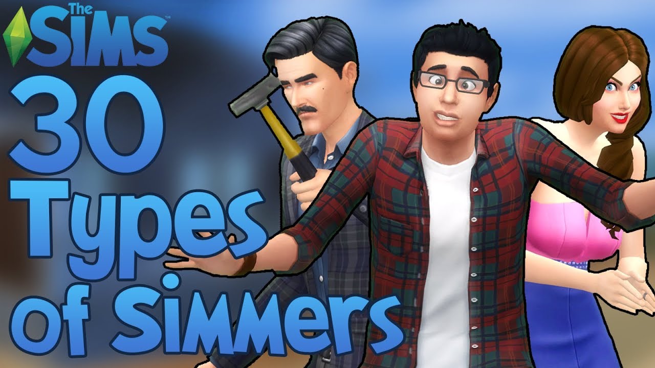 The Sims: 30 типов игроков The Sims!