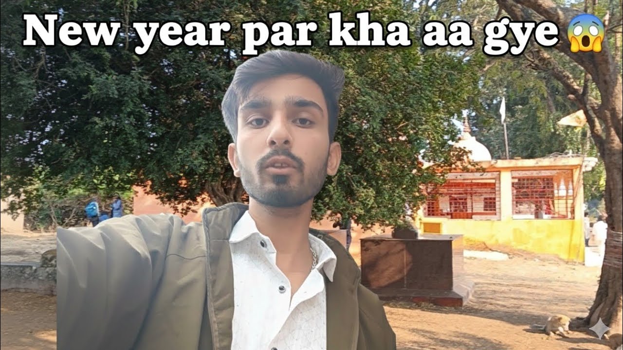 New year par kha aa gye 😮