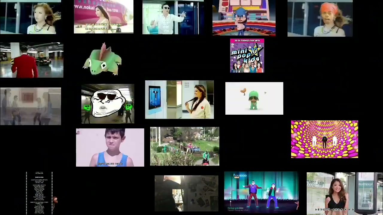25 Gangnam style mashup