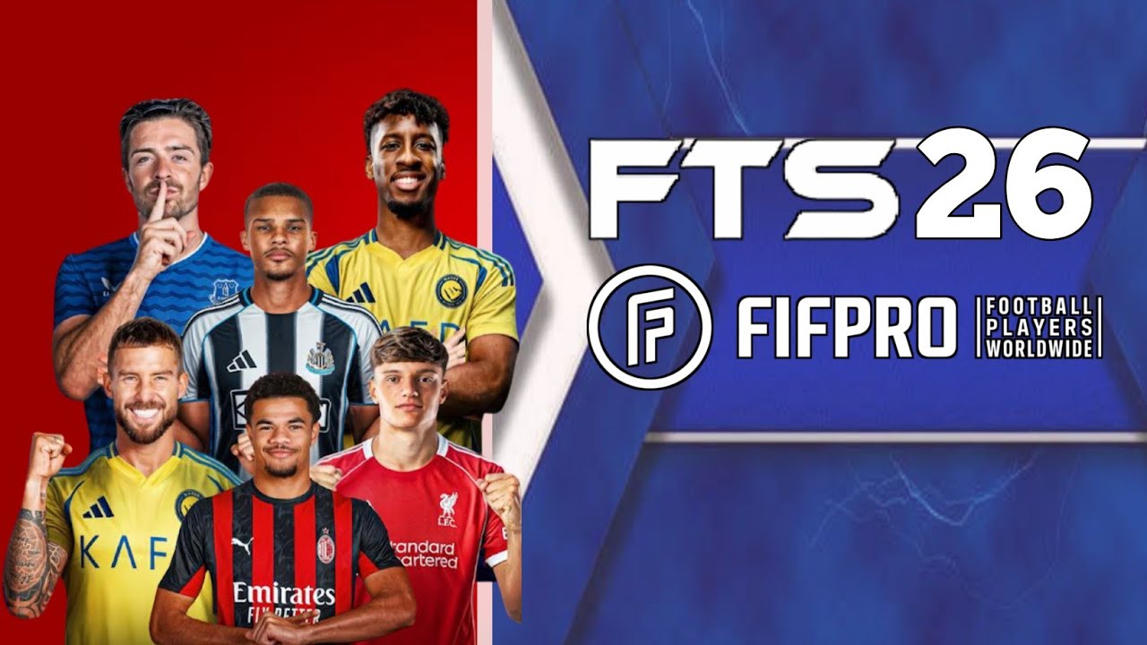 NEW UPDATE ❗FTS 2026 Mobile™ Original Android Offline [300MB] New Update Kits & Transfers 2025/2026
