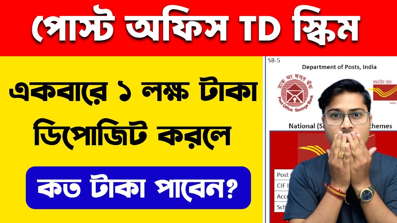 পোস্ট অফিস TD স্কিম 2026 | Post Office Time Deposit Details & Interest Rate in Bangla