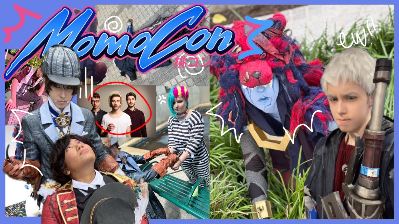 MOMOCON 2025 VLOG ★ IDENTITY V COSPLAY ★ All 4 days!!