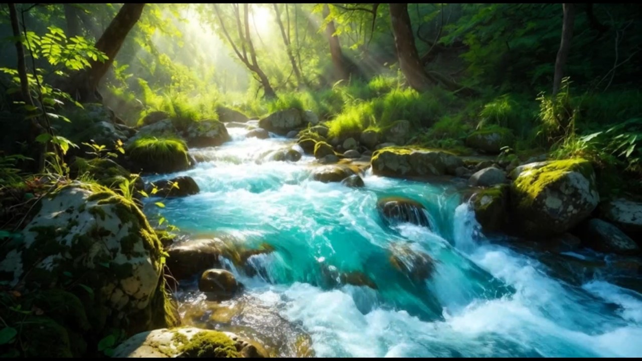 ASMR Serene Forest River: The Ultimate Cure for Your Sleepless Nights,  water sounds for sleeping