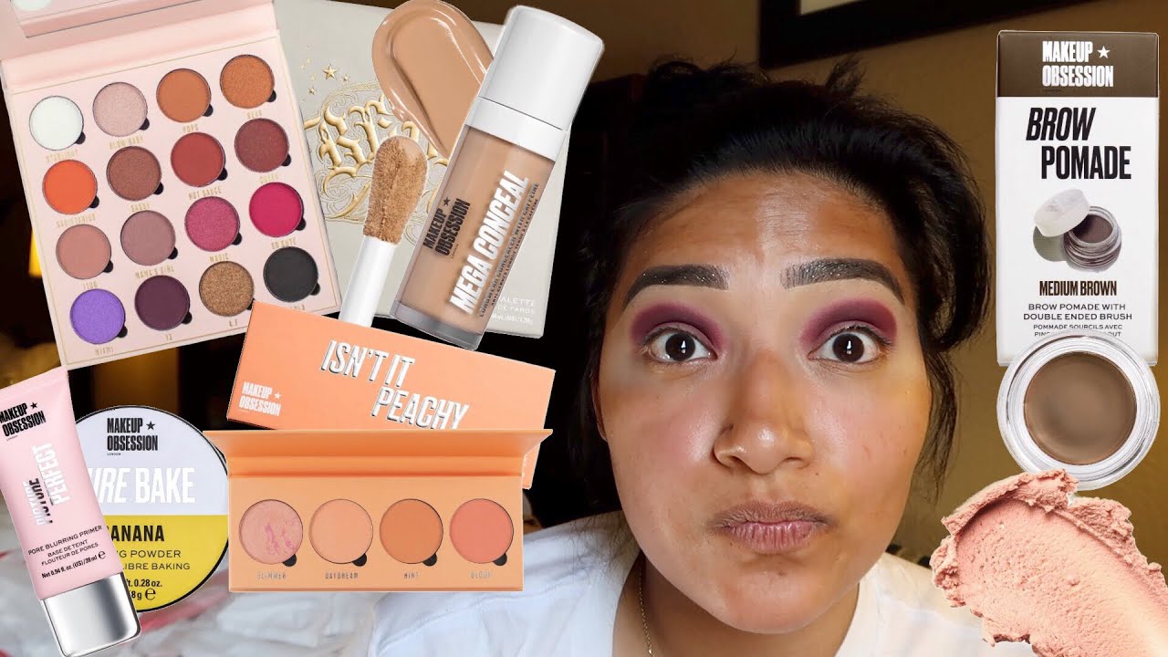 MAKEUP OBSESSION BRAND FIRST IMPRESSIONS: DRUGSTORE MAKEUP TUTORIAL - ALEXISJAYDA