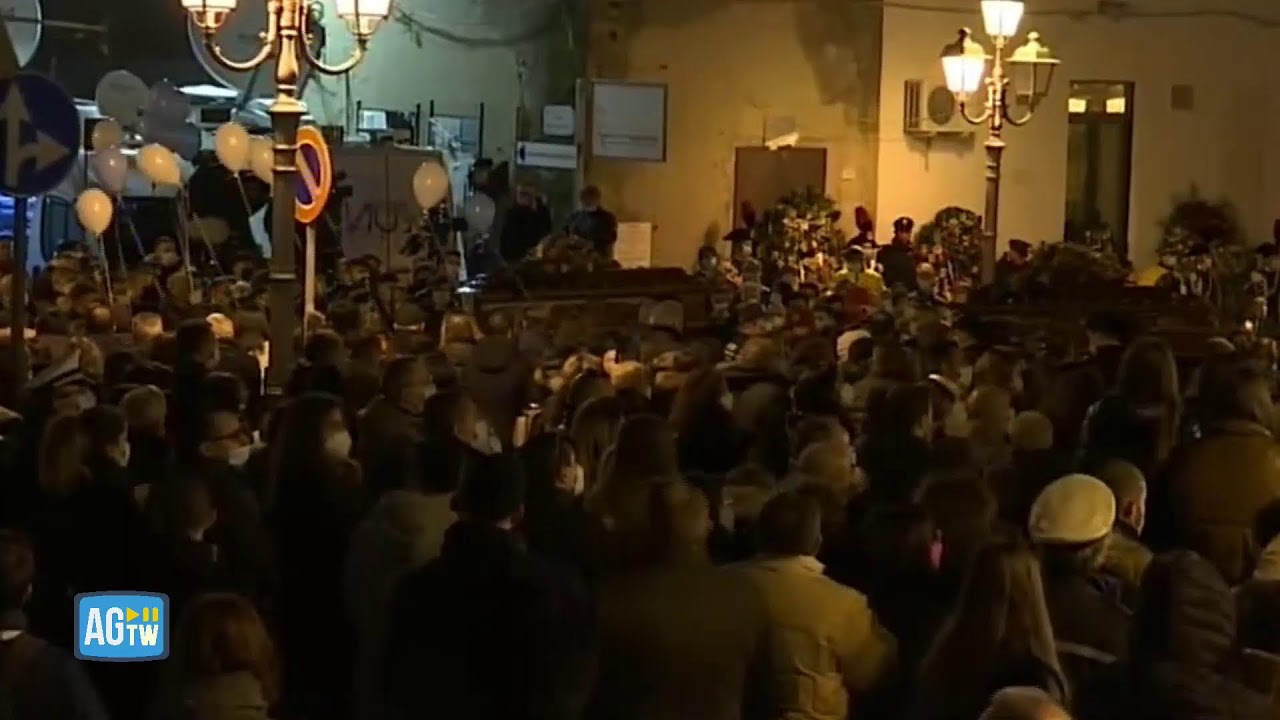 Ravanusa, i funerali di Stato per le 9 vittime dell'esplosione