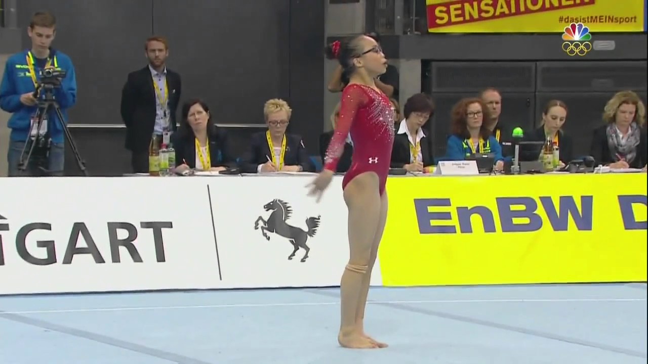 Morgan Hurd - Floor Exercise - 2017 Stuttgart World Cup