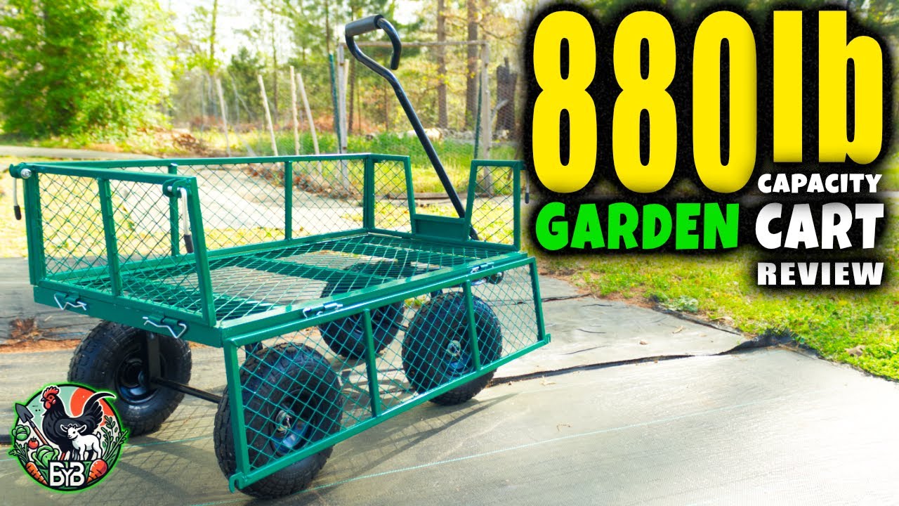 Heavy Duty Garden Cart | Unboxing, Assembly & First Impression | Honest Review