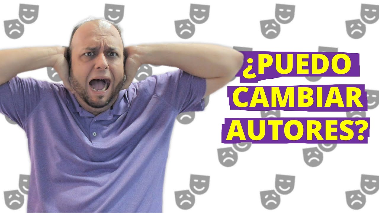 ¿Puedo cambiar los autores de mi artículo?