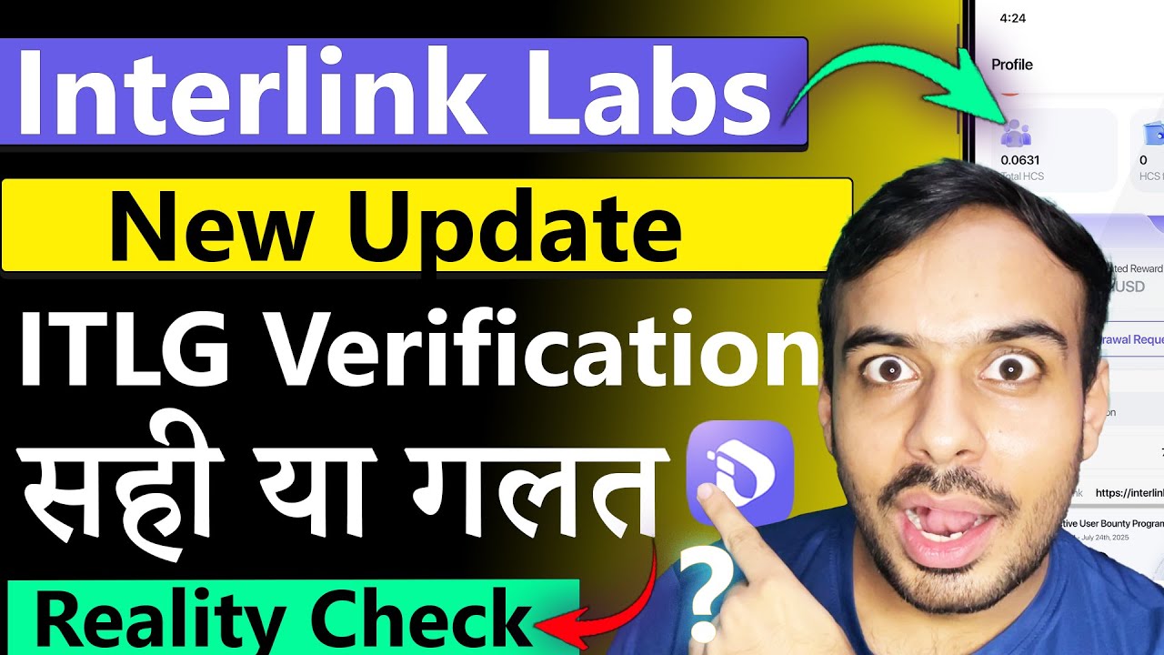 ITLG Verification Reality? | Interlink Network New Update | Interlink Price | Interlink Listing😮