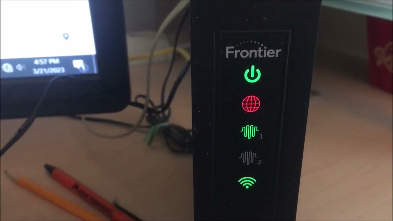 Получил Arris NVG443B от Frontier DSL для замены модема Westell 6100. Настройка простая, но...