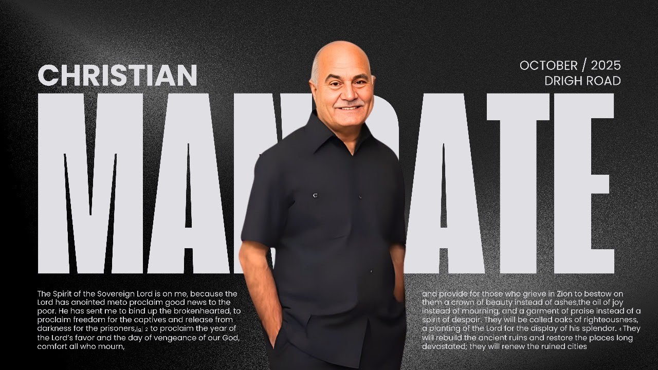 Christian mandate | Pastor Zia Paul | Part 1